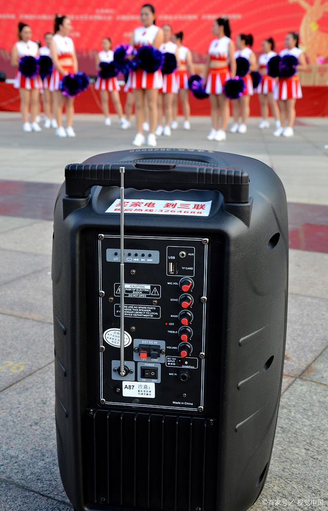 爱国者s59广场舞音响 拉杆音箱 无线蓝牙双麦克风